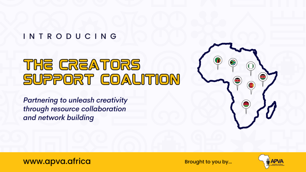 PRESS RELEASE: African Podcasters and Voice Artists Launch “Creators Support Initiative” to Propel Africa’s Audio-Creative Renaissance