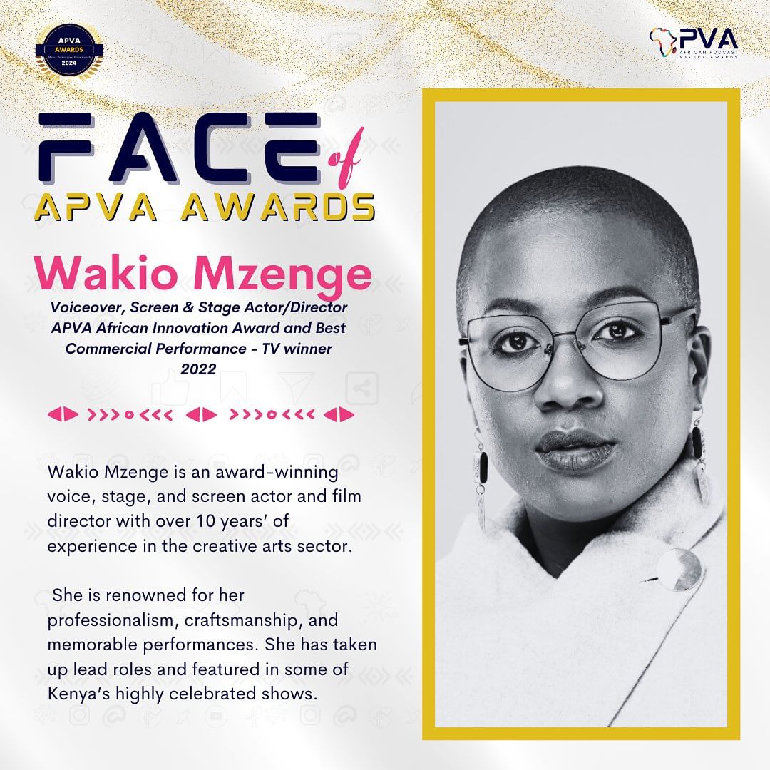 Esteemed Creative Luminary Wakio Mzenge Joins APVA as The Face of the Awards 2024