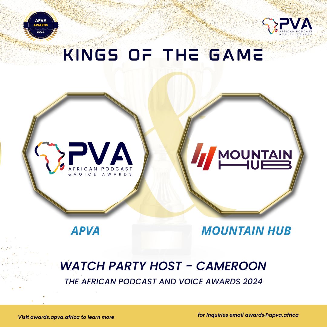 Mountain Hub Partners with African Podcast and Voice Awards as Watch Party Host for APVA Awards 2024