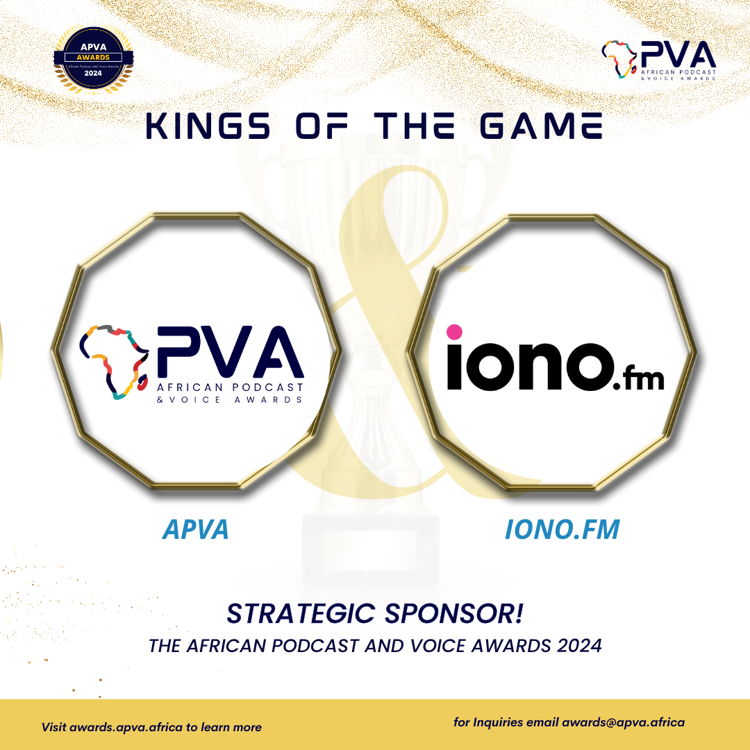 APVA Partners with iono.fm as Strategic Sponsor of the African Podcast and Voice Awards, 2024