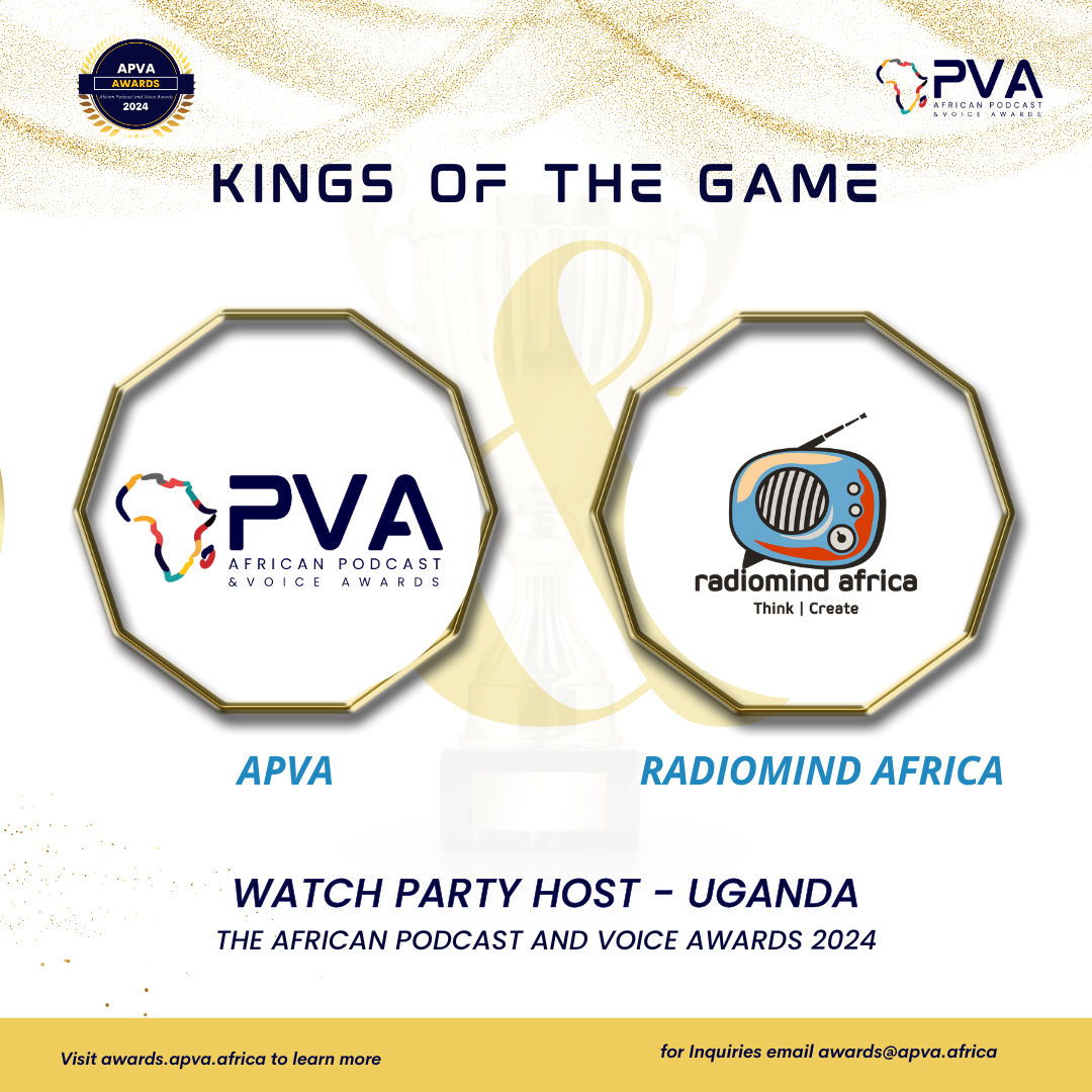 Radiomind Africa Joins African Podcast and Voice Awards as a Watch Party Host For The APVA Awards 2024
