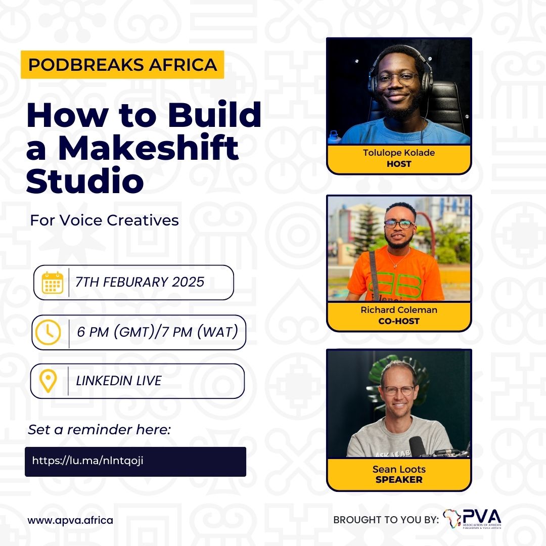 Building Makeshift Studios: Insights from Pod Breaks Africa