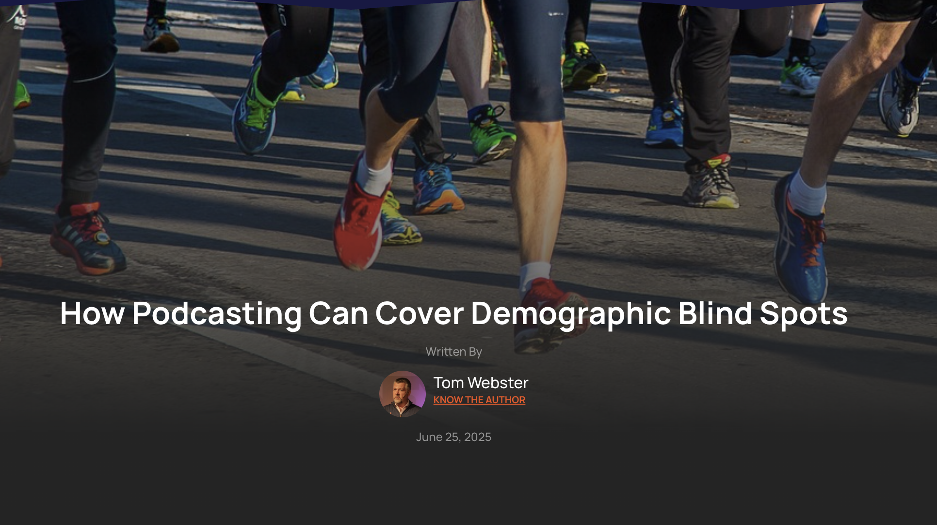 How Podcasting Can Cover Demographic Blind Spots