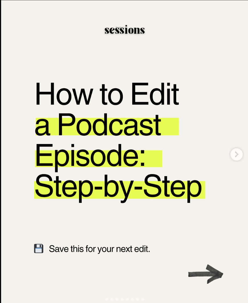 How to Edit a Podcast Episode: Step-by-Step