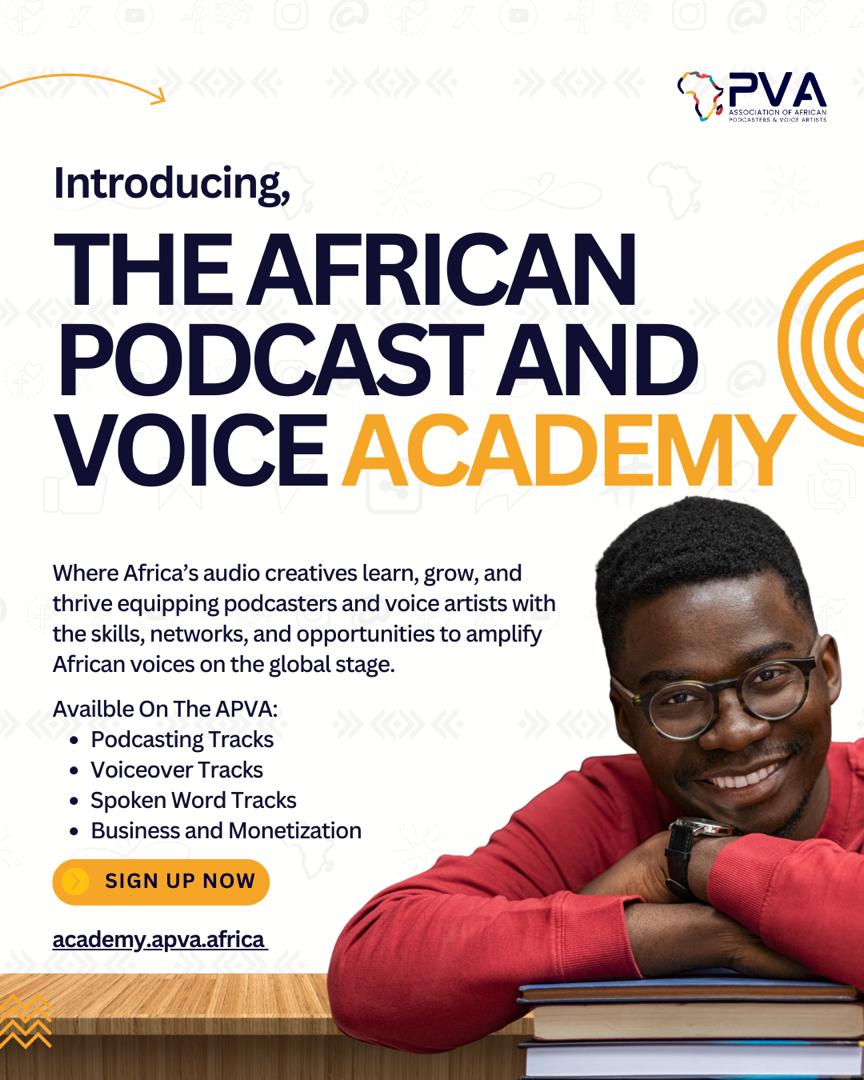 The Association of African Podcasters and Voice Artists (APVA) Launches The African Podcast and Voice Academy