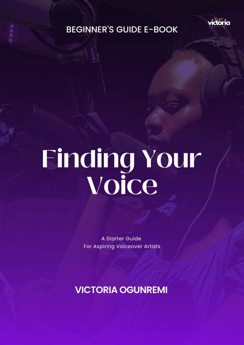 Victoria Ogunremi Launches New Book on Voiceover